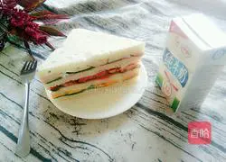 Illustration of how to make fruit and vegetable sandwiches 14