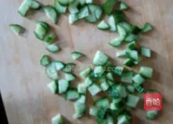 Illustration of how to make egg fried rice 2