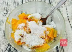 Illustration of how to make nut pumpkin cake 7