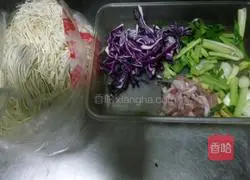 Illustration of traditional fried noodles 1