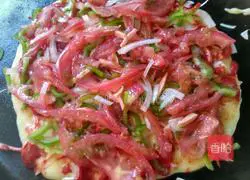 Electric pancake version...pizza recipe illustration 2