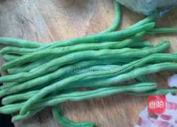 Illustration of how to make steamed beans and noodles 2
