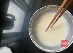 Illustration of how to make hand-shredded pancakes 9