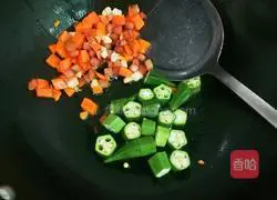 Illustration of how to make French salad dressing luncheon meat with lotus leaf cake 10