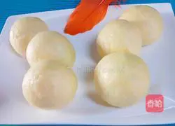 Illustration of how to make pumpkin steamed buns 8