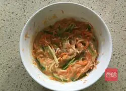 Illustration of how to make shredded pancakes 6