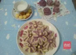 Flower Illustration of how to make steamed buns 20