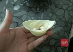 Illustration of how to make small wontons 5