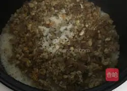 Illustration of how to make mixed rice 7