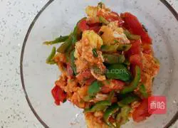 Illustration of tomato and egg hand-made noodles 9