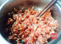 Illustration of how to make fresh meat wontons 5