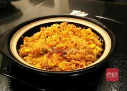 Illustration of Korean Spicy Egg Fried Rice 11