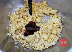 Illustration of how to make leek vegetarian buns 8