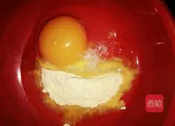 For cornmeal egg pancakes Practice illustration 2