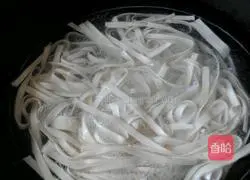 Cold noodles Illustration of how to do it 1