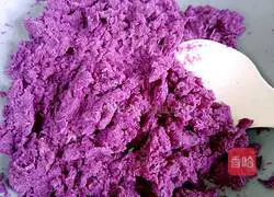 Purple sweet potato glutinous rice balls recipe 2