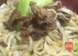 Illustration of how to make barbecue noodles 3