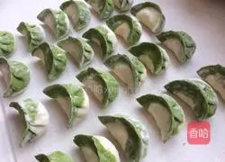 Illustration of how to make jade dumplings 10