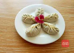 Illustration of how to make shepherd's purse dumplings 15