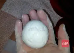 Quick bean paste glutinous rice balls recipe 6