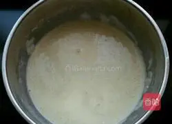 Illustration of how to make bean dregs pancakes 2