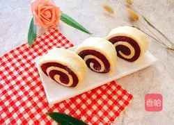 Illustration of how to make two-color steamed buns 16