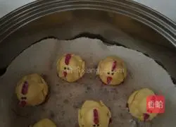 Illustration of how to make mother chicken and her children (steamed buns) 20