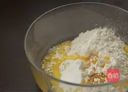 Illustration of how to make crispy sesame cake 2