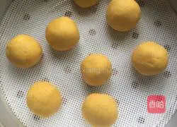 Steamed pumpkin Illustration of how to make cakes 7