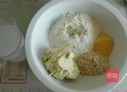 Illustration of how to make multi-grain steamed buns 2