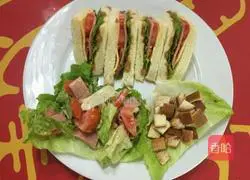 Illustration of how to make a sandwich 9