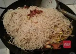 Illustration of braised noodles 10