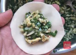 Illustration of how to make vegetarian dumplings 5