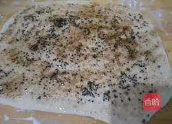 Illustration of how to make sweet potato and salt and pepper mille-feuille 8