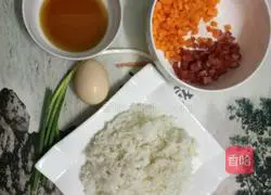  Illustration of how to make egg fried rice 1
