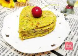 Illustration of how to make river clam egg pancake 12