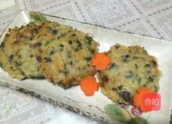 Illustration of how to make rice and vegetable cakes 10