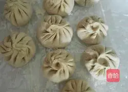 Illustration of how to make meat buns 4