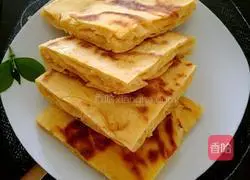 Illustration of how to make sweet potato dough cake 10