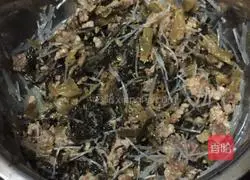 How to make pickled cabbage, vermicelli and meat buns Illustration 8