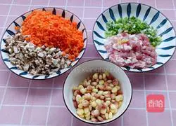 Illustration of how to make Shaomai 2