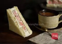 Peach Sandwich Recipe Illustration 11