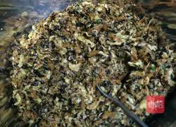 Illustration of how to make spinach dumplings (vegetarian filling) 5