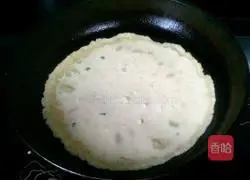 Illustration of how to make bean dregs pancakes 6