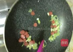 Illustration of how to make fried noodles with king oyster mushroom 4