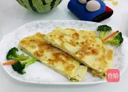 Illustration of how to make scallion pancakes 8