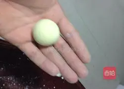 Illustration of how to make sweet potato glutinous rice balls 6