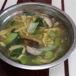 Vegetable, Mushroom and Corn Noodles