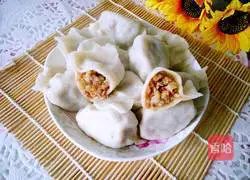 Illustration of how to make cabbage dumplings 11