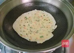 Illustration of how to make vegetable pancakes 4